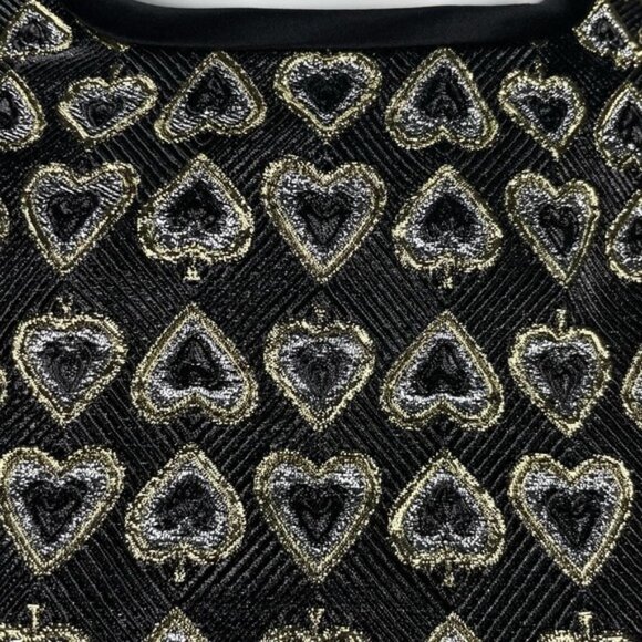 AQUILANO RIMONDI Silk Wool Blend Rear Zip Top Sz Small - Picture 3 of 6